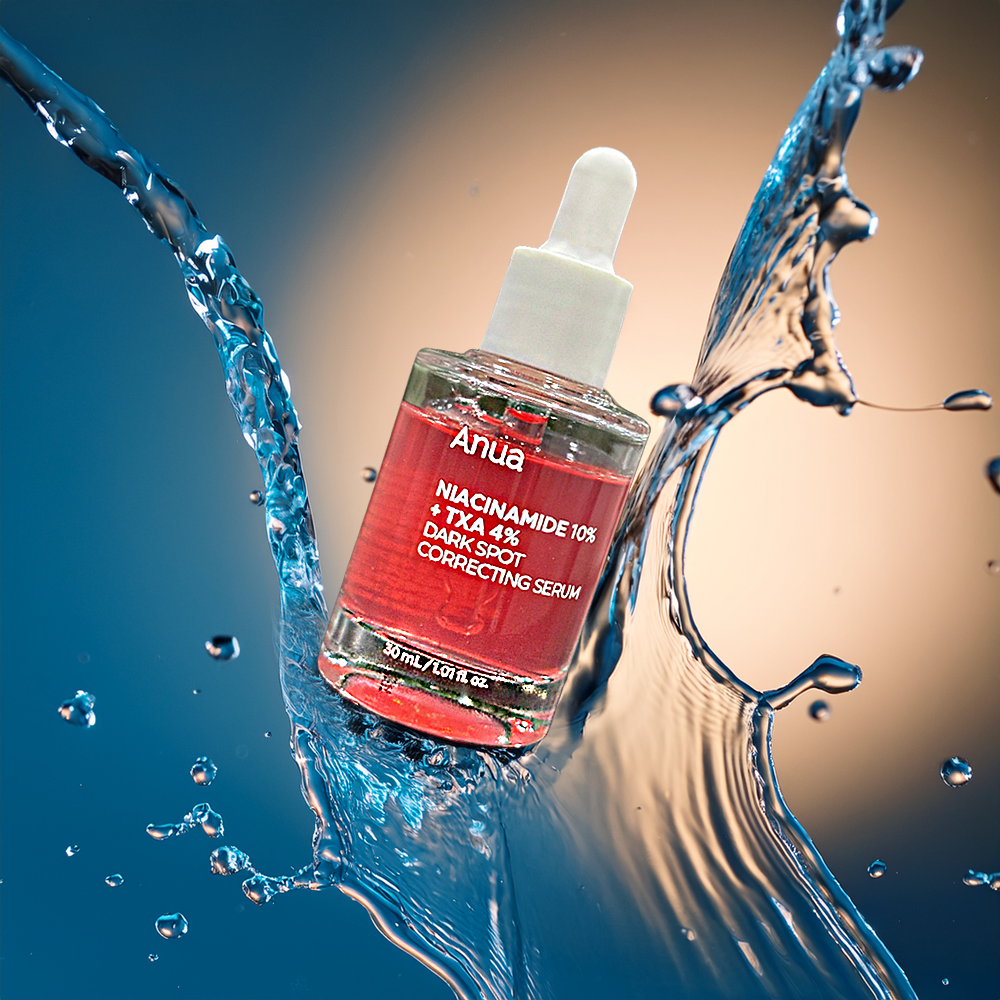 Anua Brightening & Anti-Aging Serum Protects & Evens Skin Tone with Niacinamide + SPF 30