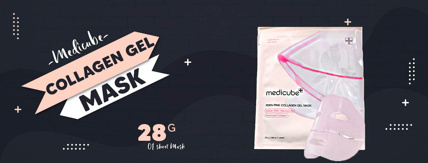 Medicube PDRN Pink Collagen Gel mask