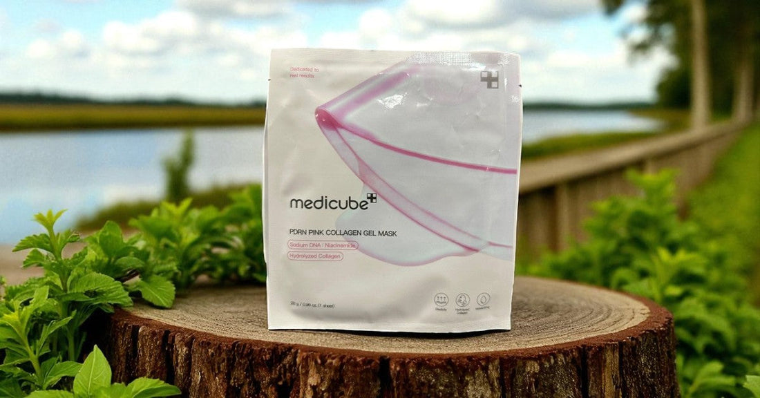 A color-changing gel mask that hydrates, brightens, and firms your skin with collagen and salmon DNA.