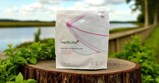 A color-changing gel mask that hydrates, brightens, and firms your skin with collagen and salmon DNA.